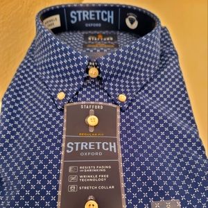 NWT- Stafford Long Sleeve Dress Shirt 👔